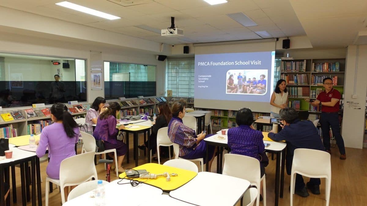 คณะกรรมการมูลนิธิฯ เยือนครูรางวัลสมเด็จเจ้าฟ้ามหาจักรี สาธารณรัฐสิงคโปร์ ปี 2568 — ภาพที่ 1