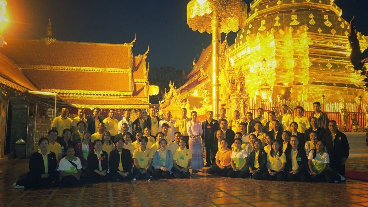 พระองค์ภาแสงพระเมตตาเหนือขุนเขาไล่โว่ : น้อมเสด็จสู่สวรรคาลัย