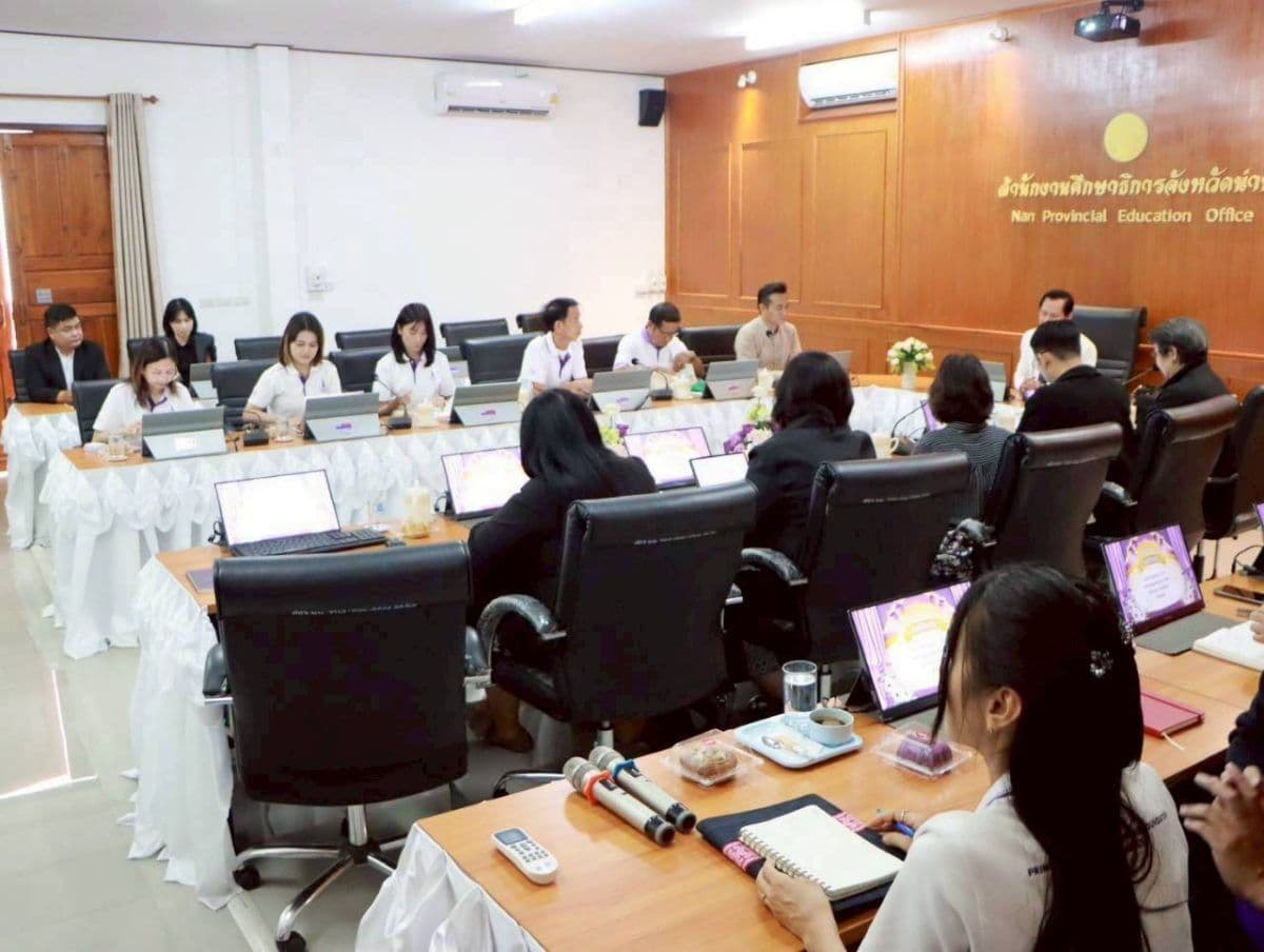 การติดตามความก้าวหน้าเครือข่ายครูรางวัลสมเด็จเจ้าฟ้ามหาจักรี จังหวัดน่าน (PMCA NAN MODEL)
